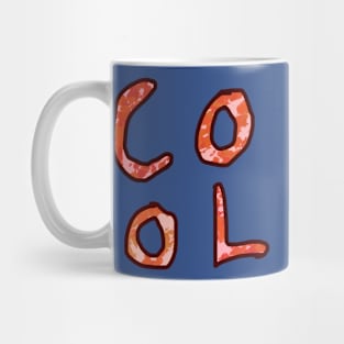 Cool(Red Word Design) Mug